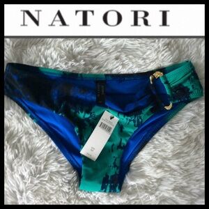 NWT Natori Ocean Cloud Blue Bikini Bottoms